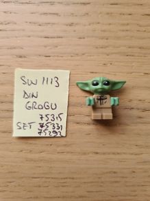 lego sw1113 din grogu (baby yoda), set star wars 75315, 75331, 75292