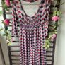 dress next floral grey print dress empire line size 10 Image 6