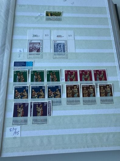 LUXEMBURG collection in 64 pages stamp album