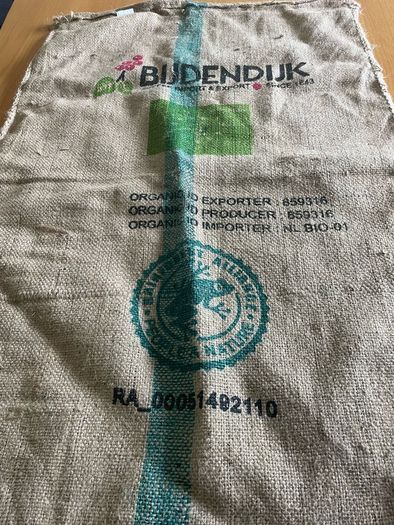 coffee bean hession sacks