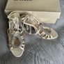 Dune White Crystal Diamente Stilettos Size 5 Image 4