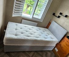 Single bed frame and mattress for sale in perfect condition