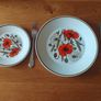 Mid Century Complete Meakin "Poppy" Dinner Service Image 7
