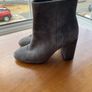 Clarks grey suede ankle boots Image 2