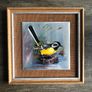 Set of 5 Vintage Wooden Framed Bird Pictures Image 2
