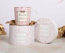 I Love Mum Mug Floral