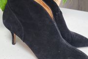 Shoe The Bear (Denmark) Black suede leather ankle boots Sz 41 (Fit 7.5 - 8 UK) - Rrp 179 (New)