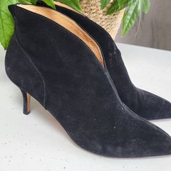 Shoe The Bear (Denmark) Black suede leather ankle boots Sz 41 (Fit 7.5 - 8 UK) - Rrp 179 (New)