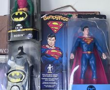 Batman, Robin & Superman boxed