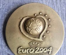UEFA Euro 2004 Medal/Coin