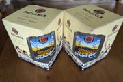 Paulaner Munchen Oktoberfest Glass Tankards in Box