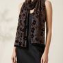 2 X Basta Cosi 5ft Italian Designer Scarves Image 2