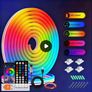 5M 5V USB RGB Smart LED Neon Rope Lights, 16 Million Colors, App/Remote Control, Music Rhythm, Timing Switch, Adjustable Brightness, Image 3