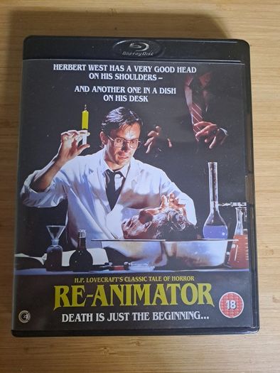Reanimator Blu-ray Second Sight Both Cuts