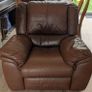 Genuine Italian Leather 3-Piece Reclining Suite Sofa Couch Image 3