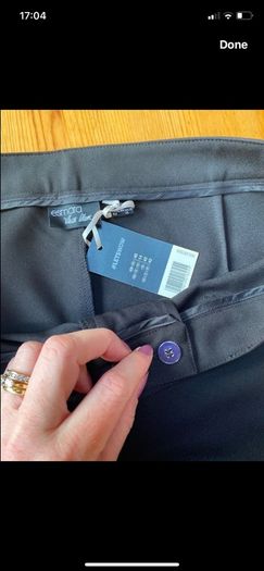 black trousers
