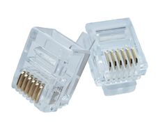 RJ12 Modular Plug - Pack of 10 | Telephone Accessories