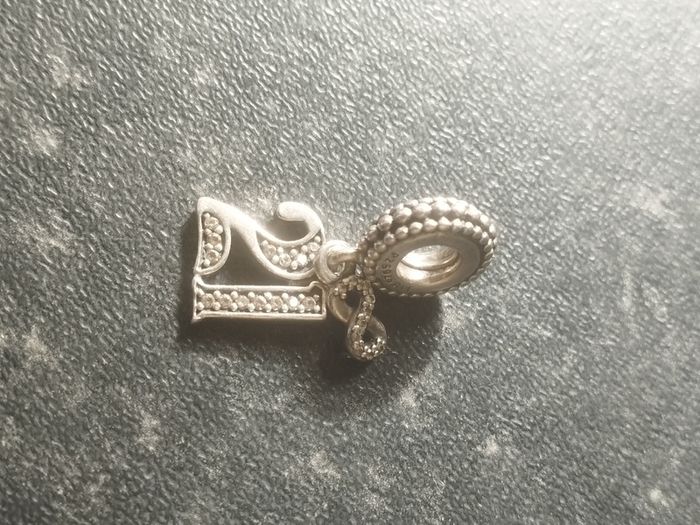Pandora "21st Celebration" Dangle Charm.