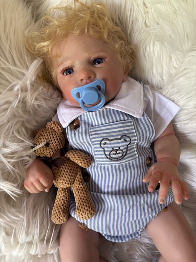 REBORNS BY LAURA.  Introducing Peter Pout - 5lb, 20inch Reborn Doll.  Welcome to view