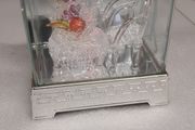 Glass crystal ornament