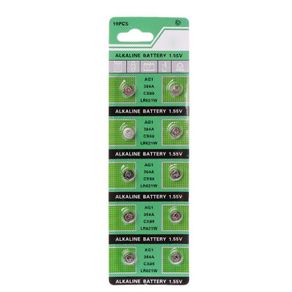 New Pack of 10x AG1 Alkaine Cell Button Coin Battery Batteries 364A LR621W #815