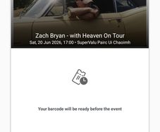 Zach byran seated tickets