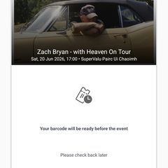 Zach byran seated tickets