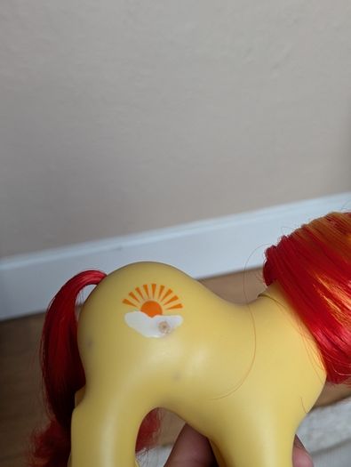 Vintage G1 My Little Pony Mountain Boy Sunburst RARE
