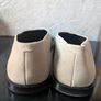 COS beige leather flat shoes Image 6