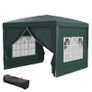 3x3m pop up gazebo with 4 side walls Image 2