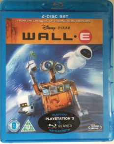 Wall-E (Pixar / Disney) [2xBlu-ray Animated Movie] Academy Award Winner