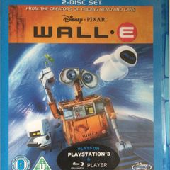 Wall-E (Pixar / Disney) [2xBlu-ray Animated Movie] Academy Award Winner