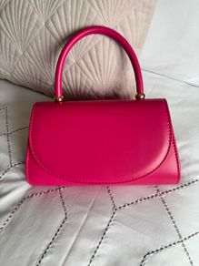 pink handbag