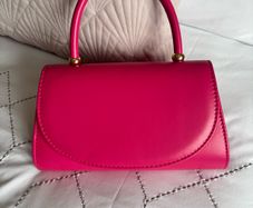 pink handbag
