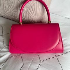 pink handbag