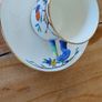 Stunning Vintage Expresso Coffee Cups, Saucers, Sugar Bowl and Milk Jug. Image 2