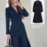 Zara Combined Blazer Dress Image 3