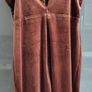 SAINT GENIES brown velour side slit dress Sz 12UK - Bnwt Image 7