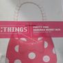 new pink handbag money box in unopened box Image 4