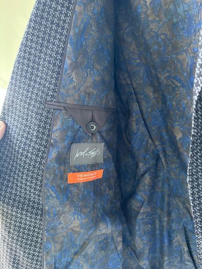 BNWT Tallia Wool Blazer Jacket  Size 54R RRP 350USD