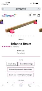 Brianna Balance beam