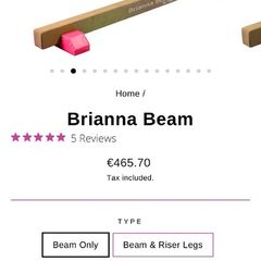 Brianna Balance beam