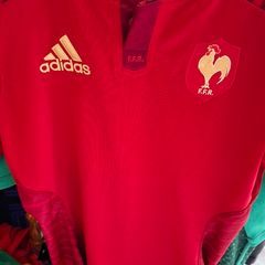 France Official Adidas Rugby Union Jersey (Adult Small) FREE POST