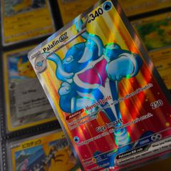 Palafin EX ! Ultra Rare ! Full Art ! from Twilight Masquerade Set ! 2024 ! Pokemon Card !