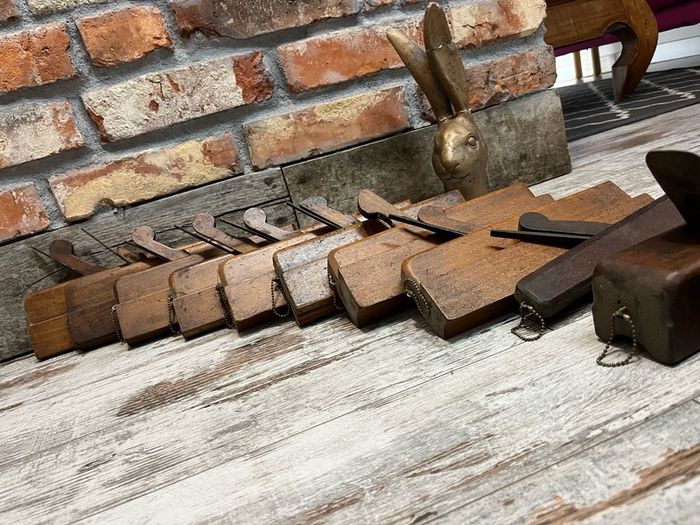 vintage wood plane
