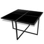 9 Piece Outdoor Dining Set with Cushions Poly Rattan Black Image 5