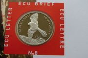 Bird of Prey ECU proof coin &amp; stamps cover 1995