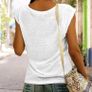 Brand new  Women's Casual Cherry Pattern V Neck Tank Top, size 10 Image 2