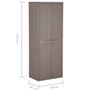 Garden Storage Cabinet Brown Image 7