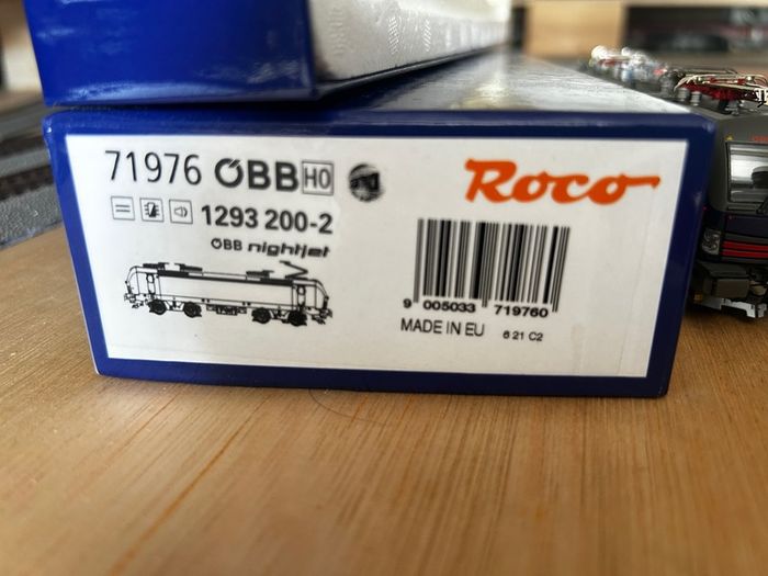 roco ho Nightjet digital sound model railway  train